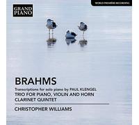 Johannes Brahms - Transcriptions For Solo Piano By Paul Klengel Trio Fo - K4z