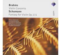 Johannes Brahms Violin Concerto/fantasy (Zehetmair) (CD) Album