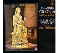 Johannes Ciconia - Harmonia Mundi HM 10068 - Johannes Ciconia - Madrigaux & Ballades - Clemencic Consort - Direction Rene Clemencic - Disque vinyle LP 33 tours (et non CD).
