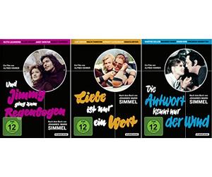 Johannes Mario Simmel Edition: Love is only a word + And Jimmy went to the rainbow + Die Antowrt knows only the wind [Set of 3]