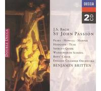 Johannes-Passion (GA-Englisch) - Benjamin Britten Compact Disc