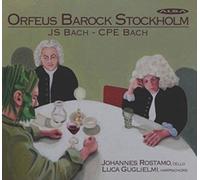 Johannes Rostamo - J.S. Bach/ C.P.E. Bach Orfeus Barock Stockholm - CD - D4z