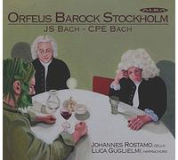 Johannes Rostamo - J.S. Bach/ C.P.E. Bach Orfeus Barock Stockholm - New - S4z