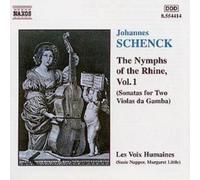 Johannes Schenck The Nymphs of the Rhine, Vol. 1 (CD) Album (US IMPORT)