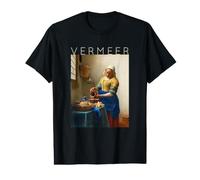 Johannes Vermeer - Art for Artists - The Milkmaid Value Graphic T-Shirt