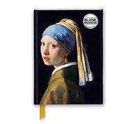 Johannes Vermeer: Girl with a Pearl Earring (Foiled Blank Journal) (Flame Tree Blank Notebooks)