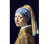 Johannes Vermeer Journal #7: Cool Artist Gifts - Girl With A Pearl Earring Vermeer Van Delft Notebook Journal To Write In 6x9" 150 Lined Pages