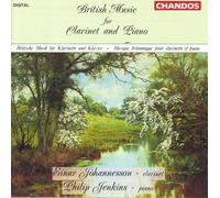 JOHANNESSON - BRITISH MUSIC FOR CLARINET - cd - G3z