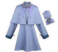 JOHLCR Cosplay Costume Harry Potter Fleur Isabelle Delacour Cosplay Uniform Halloween Costume For Adults Suitable For Halloween, Stage Play, Party,Blue,2XL