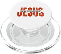 John 14,6 Bible Way, Truth, The Life search God PopSockets PopGrip for MagSafe