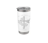 John 14:6 Gospel Scripture Spiritual Icon Design Stainless Steel Insulated Tumbler