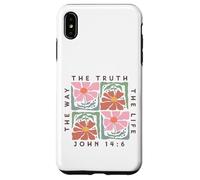 John 14:6 The Way The Truth The Life Floral Design Case for iPhone XS Max