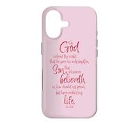 John 3:16 Bible Verse For God So Loved the World Case for iPhone 17