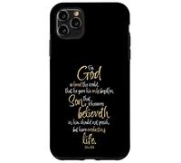 John 3:16 Bible Verse For God So Loved the World Scripture Case for iPhone 11 Pro Max