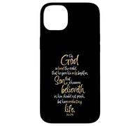 John 3:16 Bible Verse For God So Loved the World Scripture Case for iPhone 14 Plus