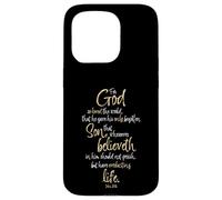 John 3:16 Bible Verse For God So Loved the World Scripture Case for iPhone 15 Pro