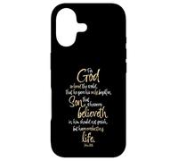 John 3:16 Bible Verse For God So Loved the World Scripture Case for iPhone 17