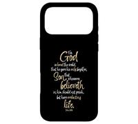 John 3:16 Bible Verse For God So Loved the World Scripture Case for iPhone 17 Pro Max
