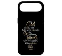 John 3:16 Bible Verse For God So Loved the World Scripture Case for iPhone Air