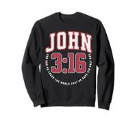 John 3:16 Catholic Bible Verses Sweatshirt