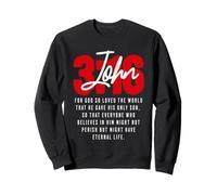 John 3:16 Catholic Bible Verses Sweatshirt