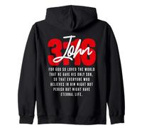 John 3:16 Catholic Bible Verses Zip Hoodie