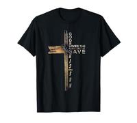 John 3:16 Christian Cross Bible 2025 Update T-Shirt