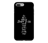 John 3 16 Christian Cross Gifts Religion Bible Verse Case for iPhone 7 Plus/8 Plus