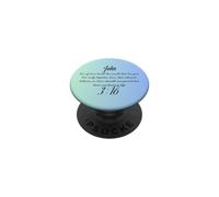 John 3:16 Faith phone grip, Jesus is the way, Bible Verse PopSockets Adhesive PopGrip