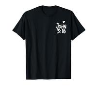 John 3:16 for God So Loved The World Bible Verse T-Shirt
