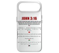 John 3:16 International Bible Salvation Verse EN, CN, HI, AR Case for iPhone Air