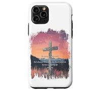 John 3:16 KJV Resurrection Sunday Cross of Jesus Grunge Case for iPhone 11 Pro
