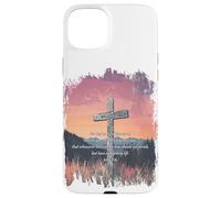John 3:16 KJV Resurrection Sunday Cross of Jesus Grunge Case for iPhone 15 Plus