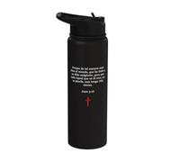 John 3:16 - Spanish Christian Evangelism Gospel Bible Verse Stainless Steel Insulated Water Bottle
