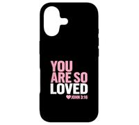 John 3:16 You are so loved Faith-Inspired Case for iPhone 17