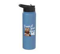 John 3:30 S'More Jesus Less of Me Christian Camping Camper Stainless Steel Insulated Water Bottle