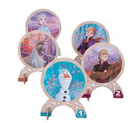 John 41132_FSC Crocket Children's Crocket Game Set Made of Wood Frozen Disney Frozen Lawn Game Outdoor, Multicoloured