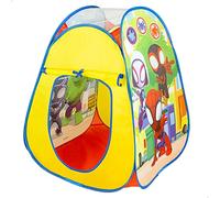 John 72144 Pop Up Children's Play Tent Marvels Spidey and his Super Friends, Multicoloured