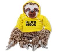 John Adams 577 10927 EA Snax The Sloth, Yellow,25.4 x 20.5 x 35.5 centimeters