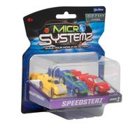 JOHN ADAMS Age 4+ | MICRO SYSTEMZ SPEEDSTERZ: A set of 3 racing car style micro vehicles! | Toy Vehicles & Playsets | Die Cast Cars | Ages 4+