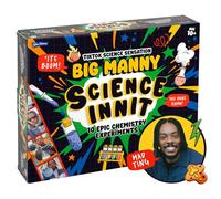 John Adams Big Manny Science INNIT | 10 Epic Science Experiments for Kids | Create a Home Lab | STEM Learning Resource | Includes Test Tubes, Beakers & Goggles | Age 10+ | Christmas or Birthday Gift