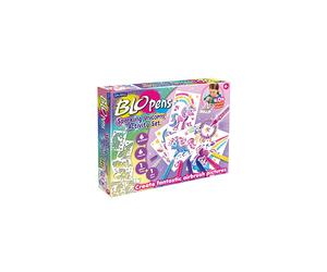 John Adams | BLOPENS? Sparkling Unicorn Activity Set: Create fantastic airbrush pictures | Arts & crafts | Ages 4+