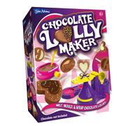 John Adams Chocolate Lolly Maker | Melt, Mould & Wrap Your Own Chocolate Lollies | Choose From 4 Designs | Food Craft Treats | Age 6+ | Kids Gift Ide