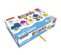 John Adams | Fuzzy-Felt - Baby Shark Drawer Set : Mix and match felt pieces to create your very own Baby Shark pictures!| Preschool toy| Ages 3+