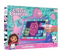 John Adams Gabby's Dollshouse GLOWPAD | Light-Up Drawing Board Pad | Mess-Free Art & Craft | LED Lights Make Designs Glow | 8 Colour Change Modes | Age 3+ | Gift Idea for Birthday & Christmas