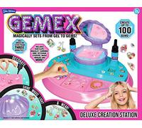 John Adams | GEMEX Deluxe Creation Station: Magically sets from gel to gems! | Arts & crafts | Ages 5+, Red Age 5+