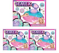 John Adams GEMEX Deluxe Creation Station | Turn Gel Into Gems | DIY Arts & Crafts Toy For Kids | Create Beautiful Gems | Ideal For Adding To Accessories Including Bracelets, Rings & Earrings | Ages 5+