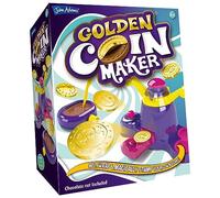 John Adams | Golden Coin Maker: Melt, wrap and magically stamp your own coins! | Food Craft | Ages 6+, Multi-colord