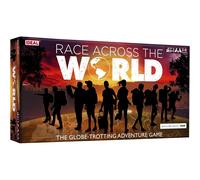 IDEAL | Race Across the World: The globe-trotting adventure game! | Family TV Show Game| For 2-6 Players | Ages 8+