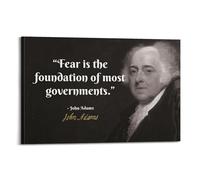 John Adams Inspirational QuoteWall Decoration Posters Motivational Wall Posters Suitable for Office Gym Bedroom Decoration AestheticFrame-style 12x18inch(30x45cm)